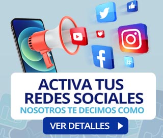 ACTIVA TUS REDES SOCIALES